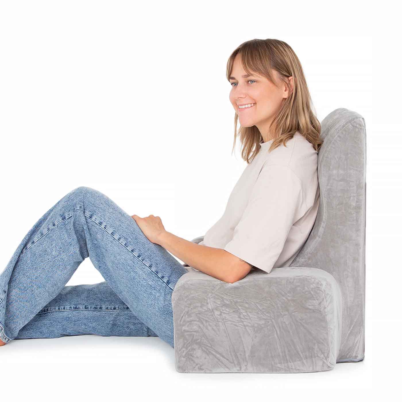 Healthfix® Keilkissen zur Verbesserung der Sitzhaltung - Bequemes