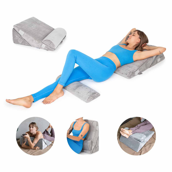 Ergonomiczna poduszka dla odpoczynku 3w1