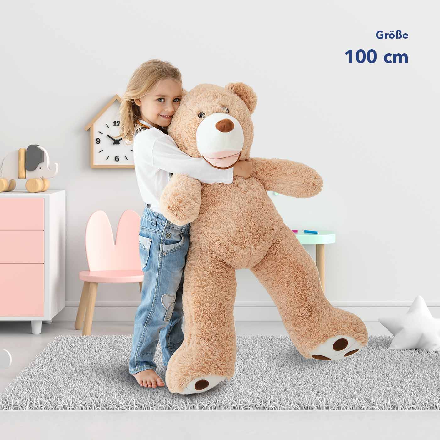 Big soft stuffed animals on sale