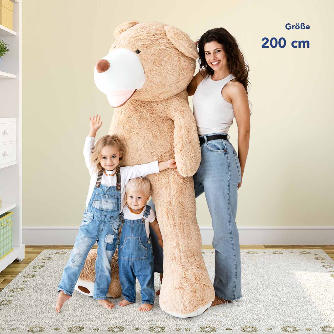 Big teddy bear doll price online