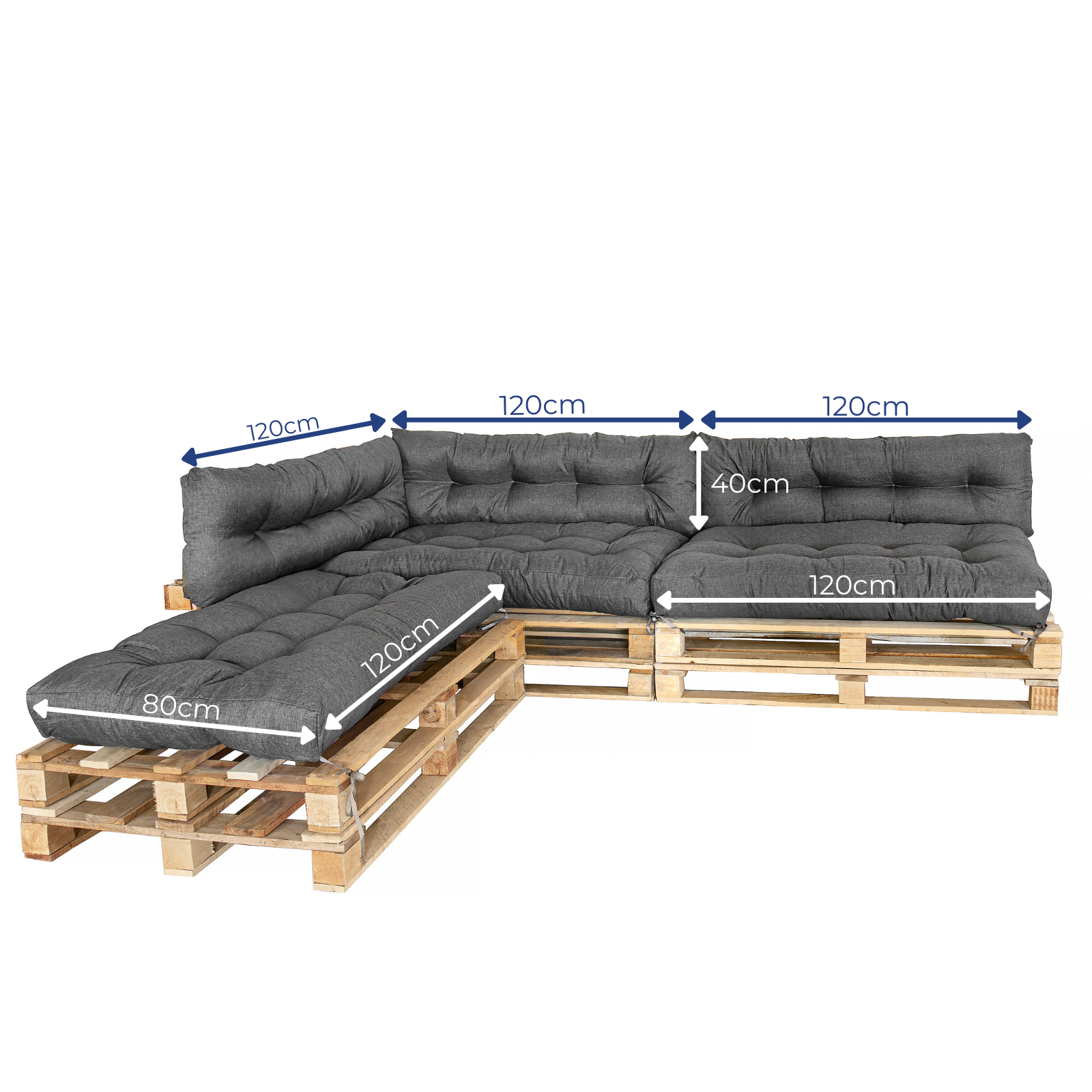 Pallet cushions - KomfortKissen.de